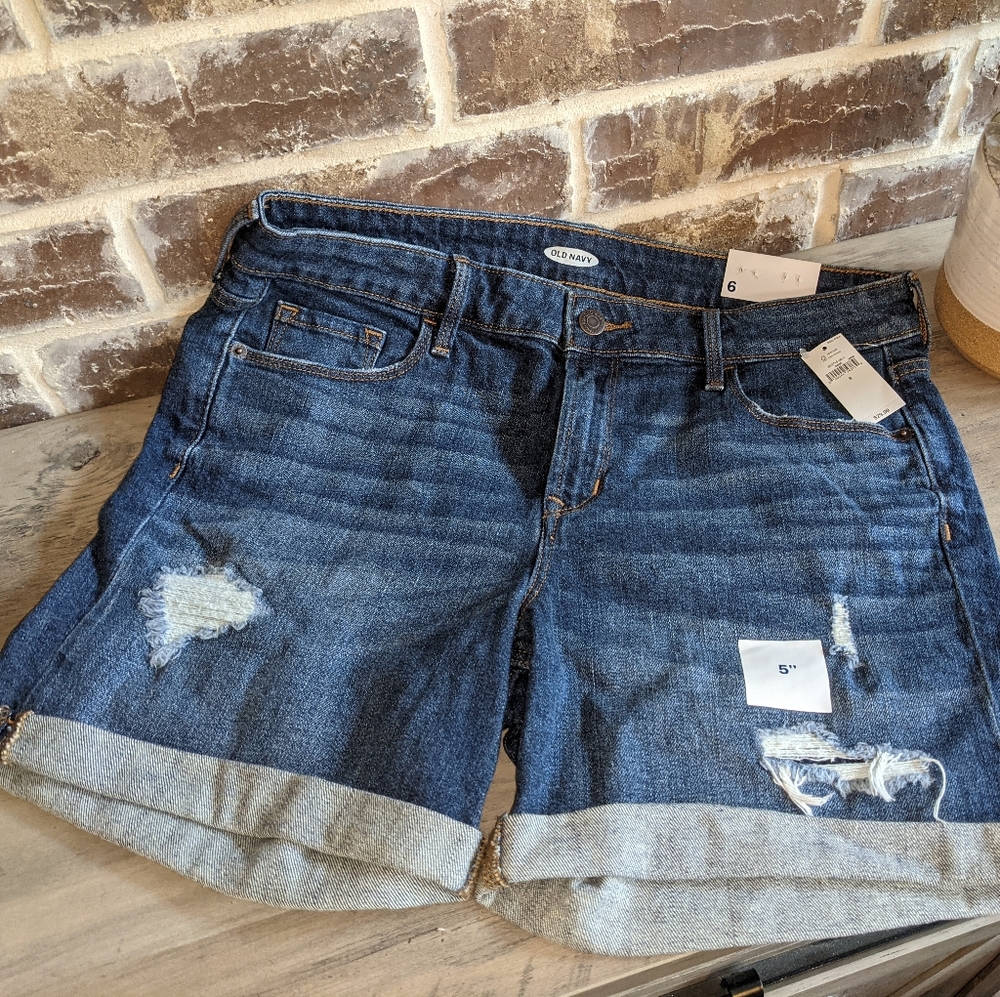 Jean Shorts 5"